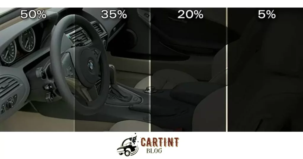 What does 35% car tint look like?