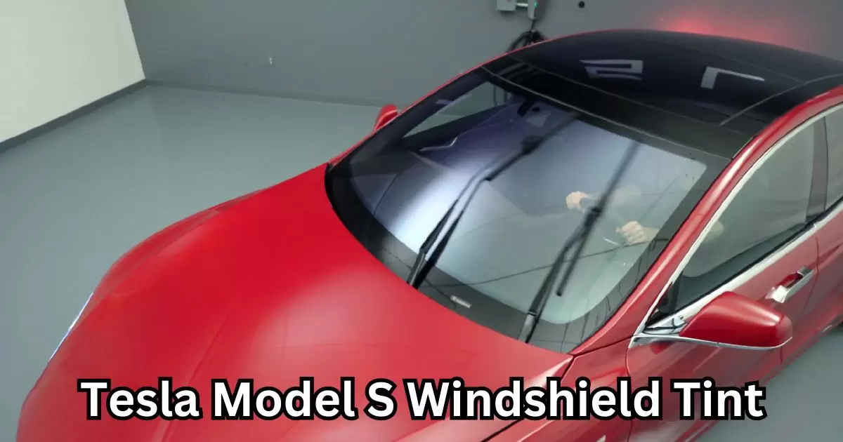 Tesla Model S Windshield Tint