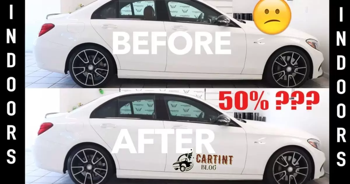 What Does 50 Tint Look Like On A Car?