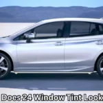 What Does 24 Window Tint Look Like?